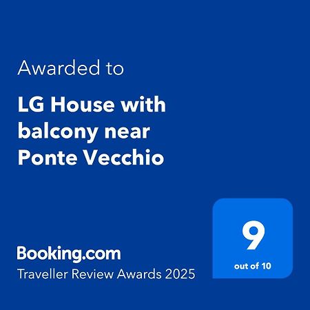 피렌체 Lg House With Balcony Near Ponte Vecchio 아파트 외부 사진